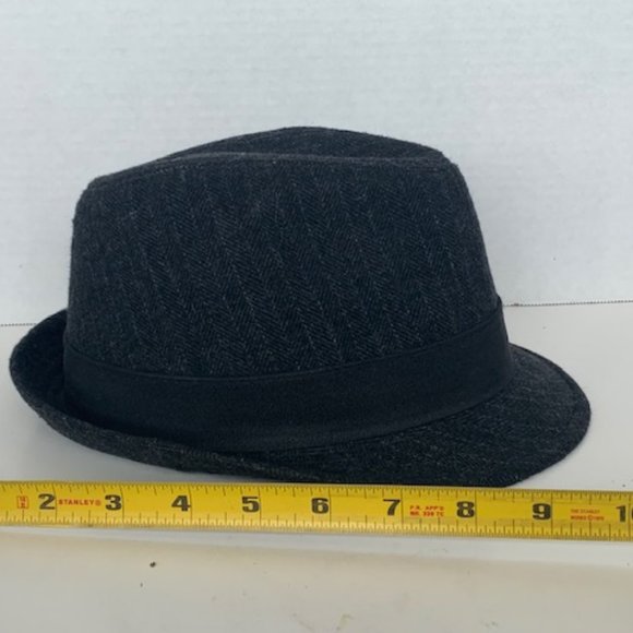 il_fullxfull.1495659893_la61.jpg Stetson Fedora Hat Cap Wool Black All American vtg